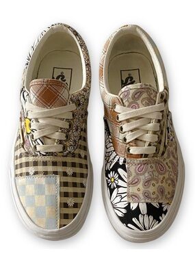 Vans Era Unisex Womens Size 8.0 US Meadow Patchwork Low Top Sneakers Shoes